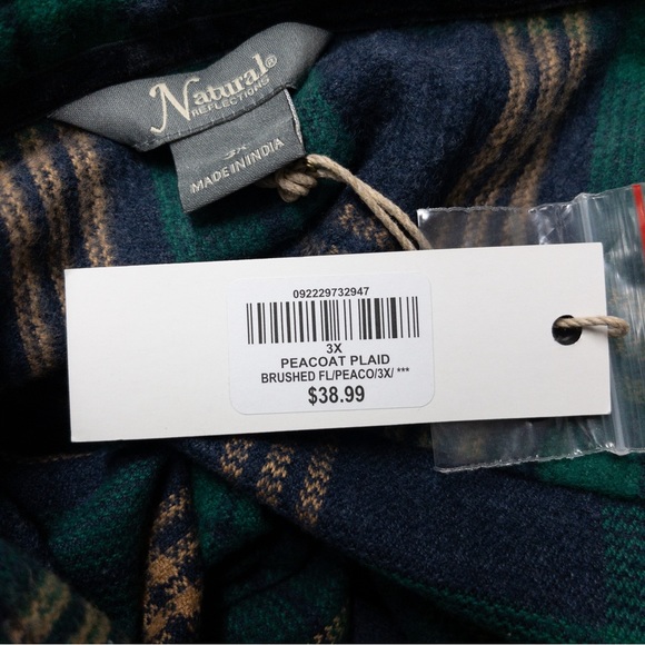 Bass Pro Shops Natural Reflections Flannel - Picture 5 of 7